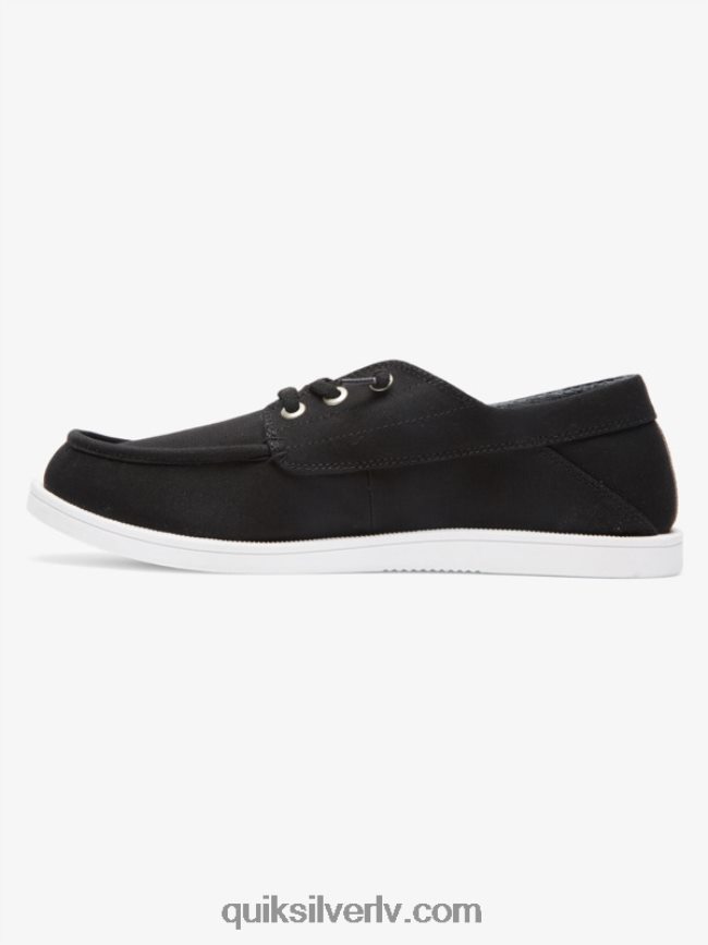 vīriešiem Quiksilver ostas bagarētas kurpes melns balts 88064R1884