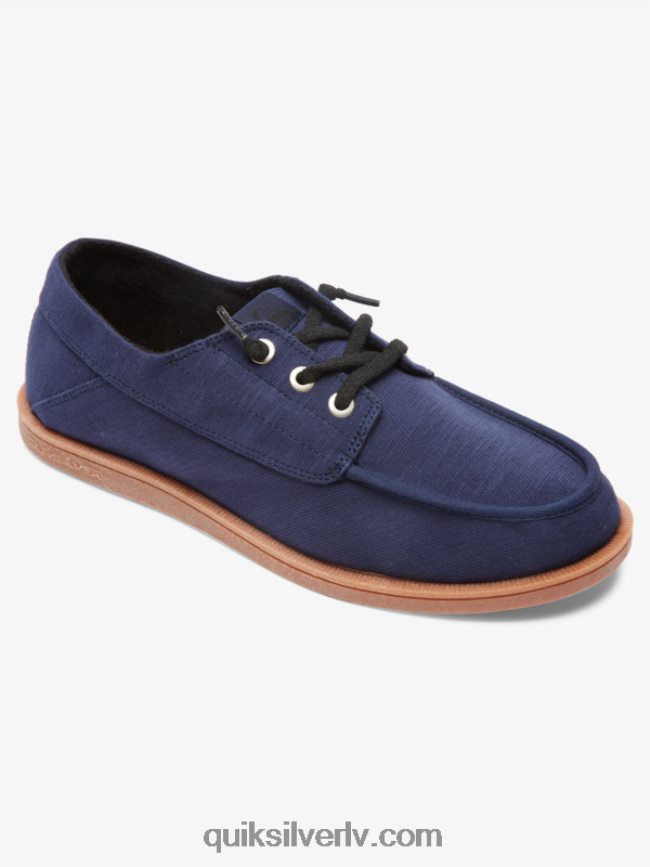 vīriešiem Quiksilver ostas bagarētas kurpes zils/brūns 88064R1885