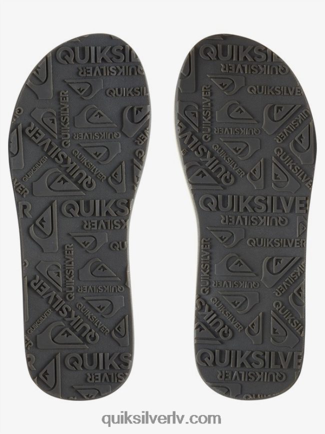 vīriešiem Quiksilver carver nubuka sandales demitasse - ciets 88064R919