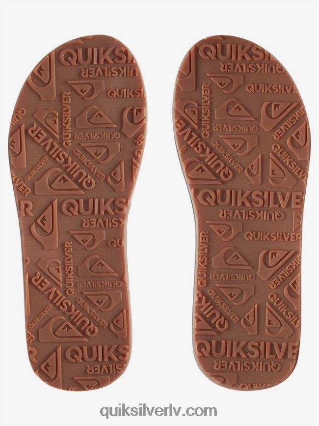 vīriešiem Quiksilver carver nubuka sandales vienkrāsains melns 88064R913