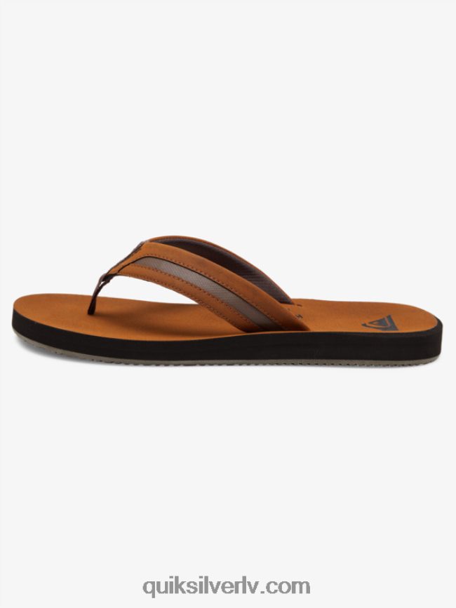 vīriešiem Quiksilver carver squish luksusa sandales brūns 88064R1831