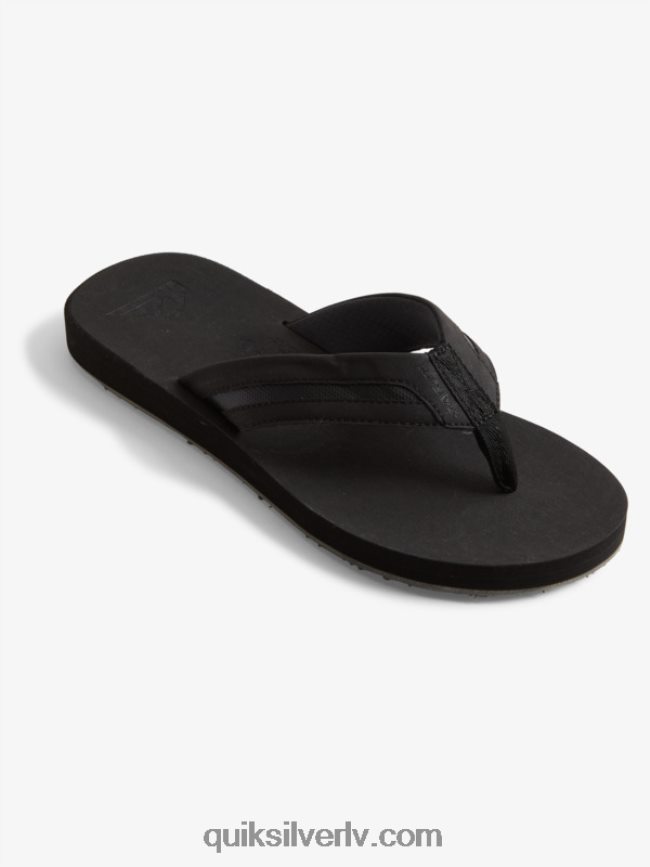 vīriešiem Quiksilver carver squish luksusa sandales melns/pelēks 88064R1830