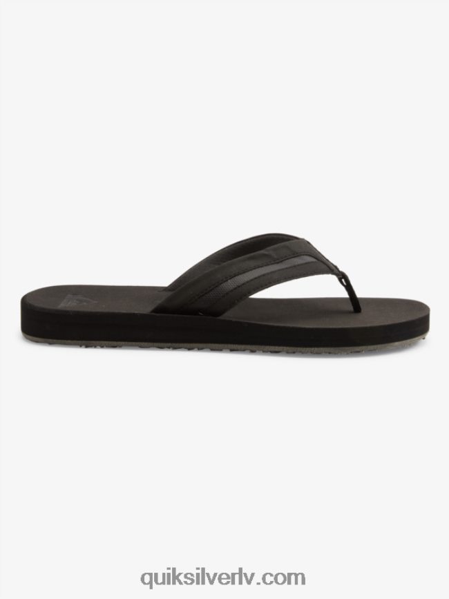 vīriešiem Quiksilver carver squish luksusa sandales melns/pelēks 88064R1830