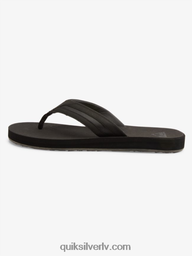 vīriešiem Quiksilver carver squish luksusa sandales melns/pelēks 88064R1830