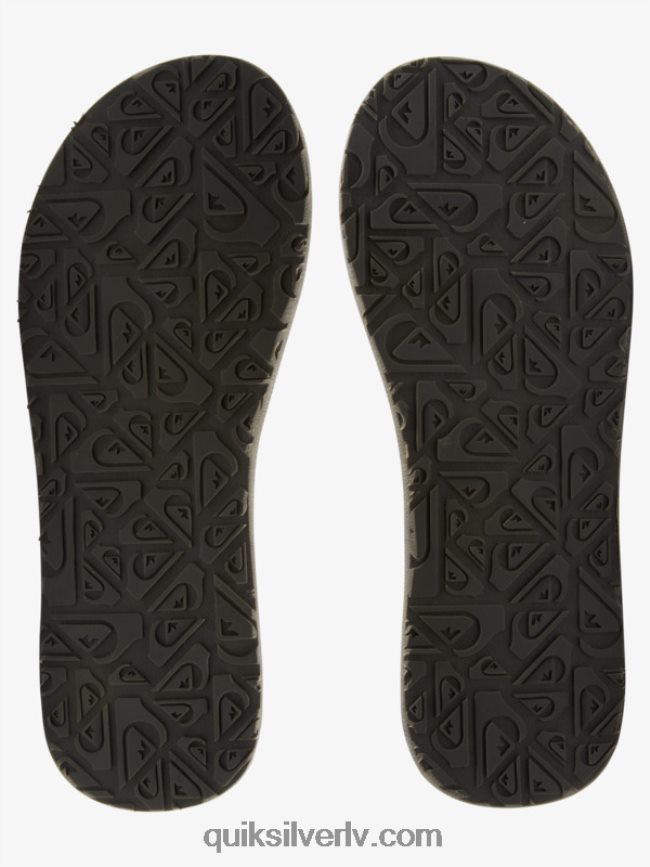 vīriešiem Quiksilver carver squish luksusa sandales melns/pelēks 88064R1830