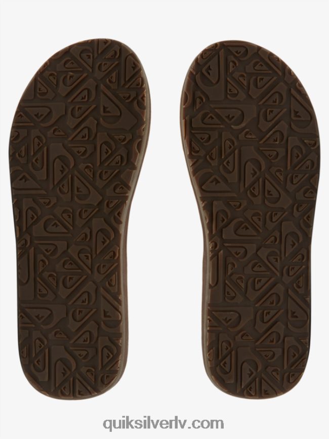 vīriešiem Quiksilver carver zamšādas kodola sandales iedegums 1 88064R874