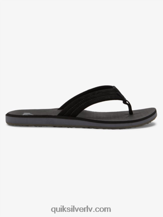 vīriešiem Quiksilver carver zamšādas kodola sandales melns 88064R879