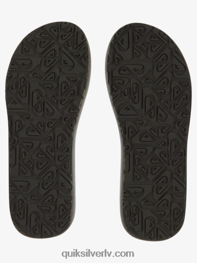 vīriešiem Quiksilver carver zamšādas kodola sandales melns 88064R879
