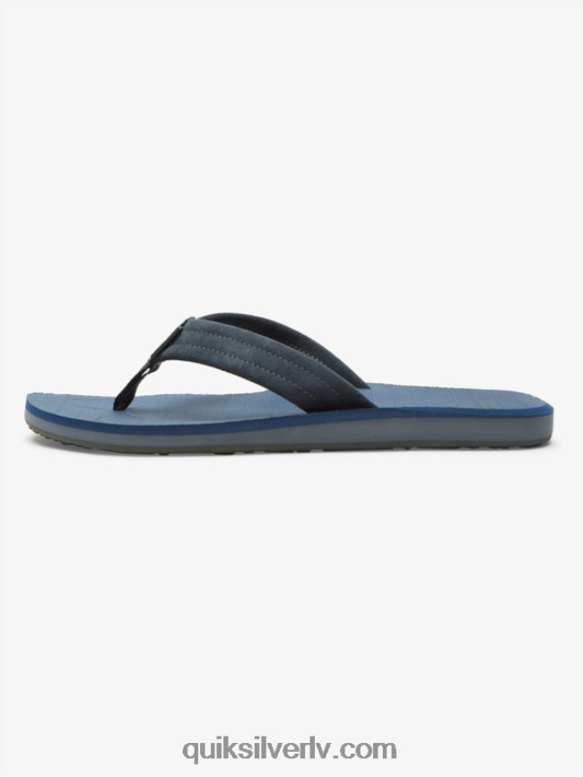 vīriešiem Quiksilver carver zamšādas kodola sandales zils 1 88064R878