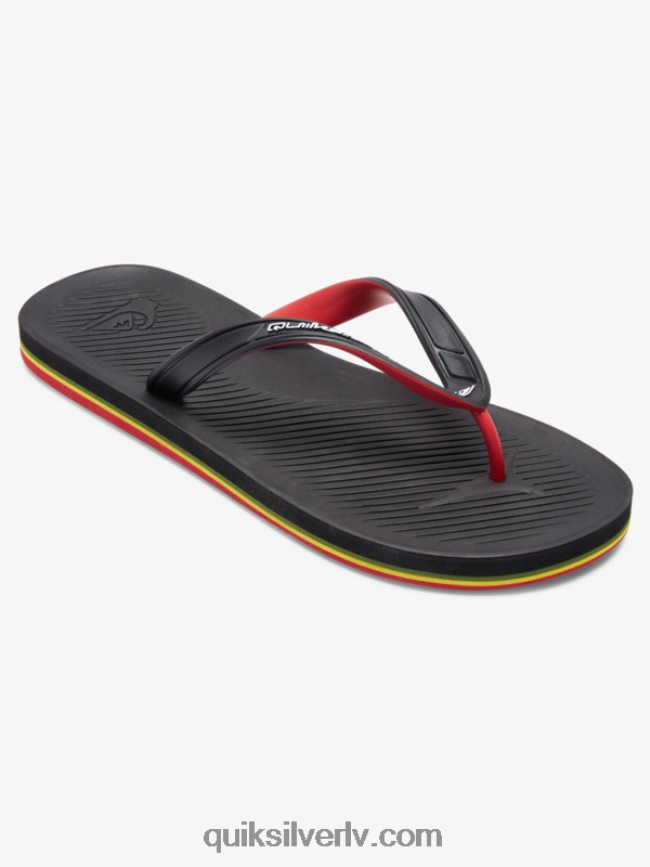 vīriešiem Quiksilver haleiwa core flip-flops melns 88064R949
