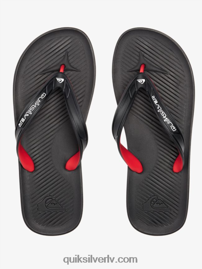 vīriešiem Quiksilver haleiwa core flip-flops melns 88064R949