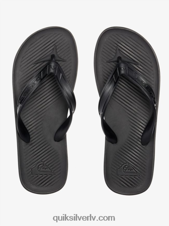 vīriešiem Quiksilver haleiwa core flip-flops melns 88064R950