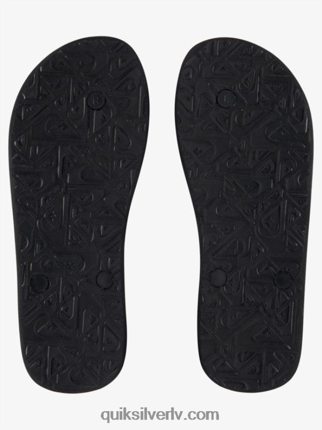 vīriešiem Quiksilver haleiwa core flip-flops melns 88064R950