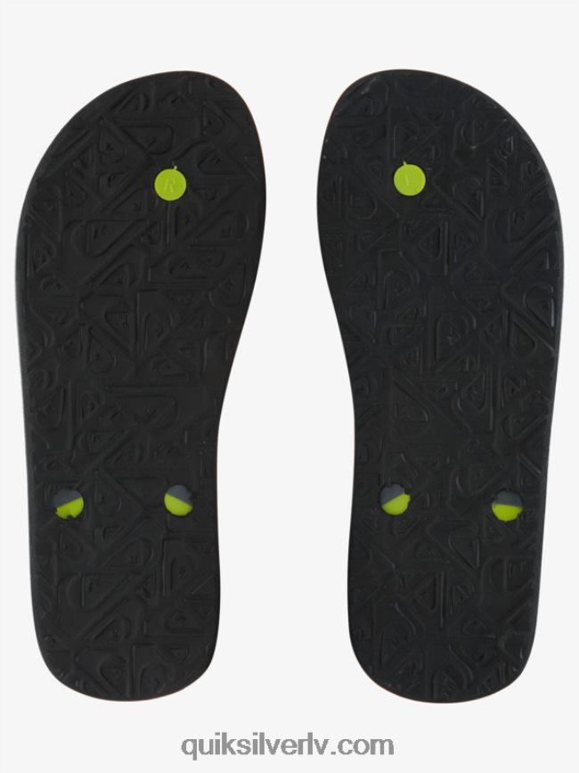 vīriešiem Quiksilver haleiwa core flip-flops pelēks 1 88064R953