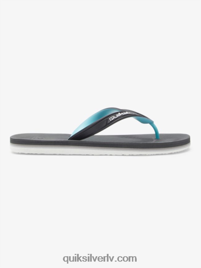 vīriešiem Quiksilver haleiwa core flip-flops pelēks 2 88064R952