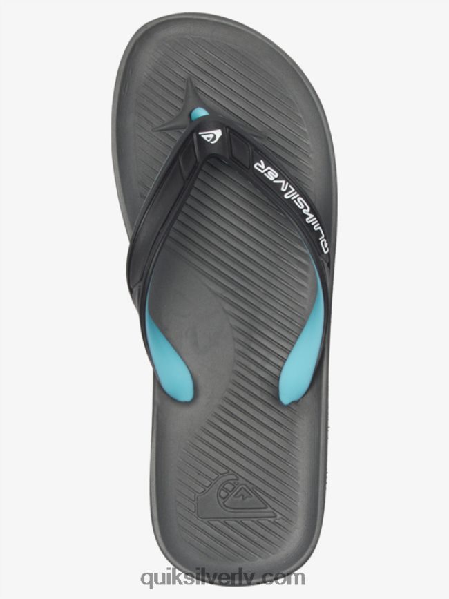 vīriešiem Quiksilver haleiwa core flip-flops pelēks 2 88064R952