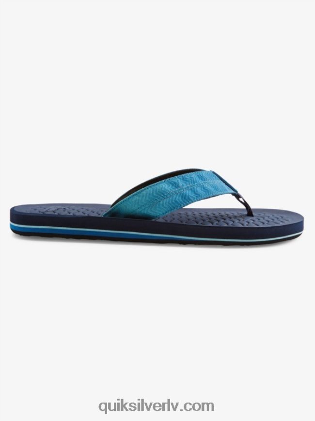 vīriešiem Quiksilver lanai flip-flops zils 3 88064R1795
