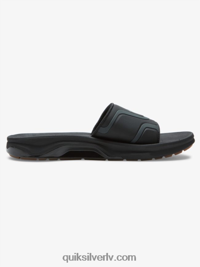 vīriešiem Quiksilver mathodic recovery slide sandales melns 88064R1257