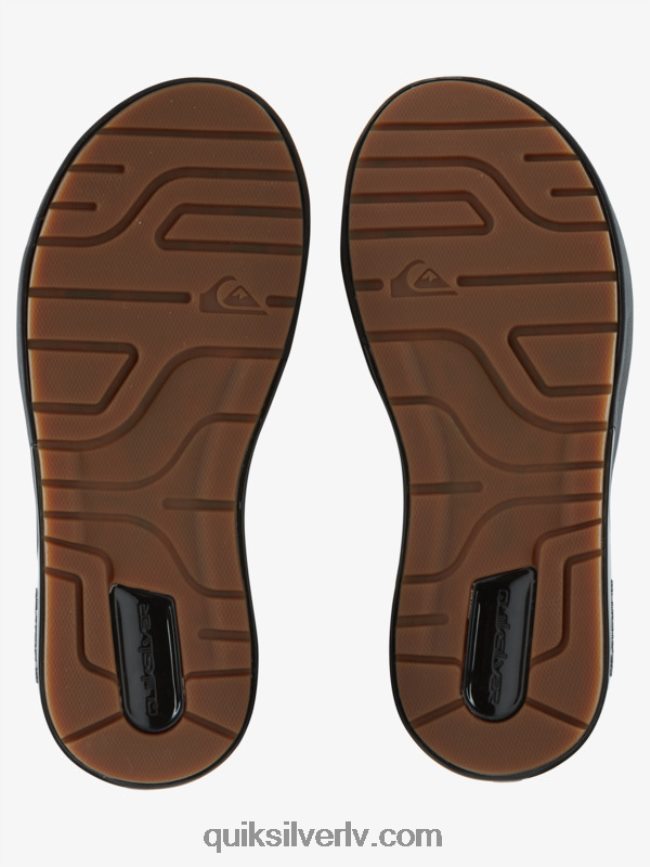 vīriešiem Quiksilver mathodic recovery slide sandales melns 88064R1257