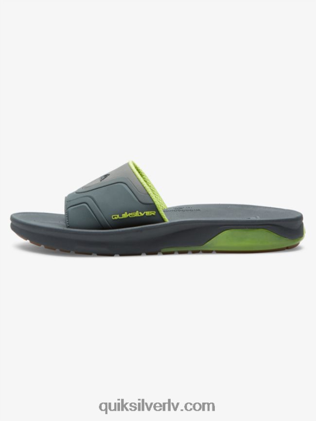 vīriešiem Quiksilver mathodic recovery slide sandales pelēks 1 88064R1258