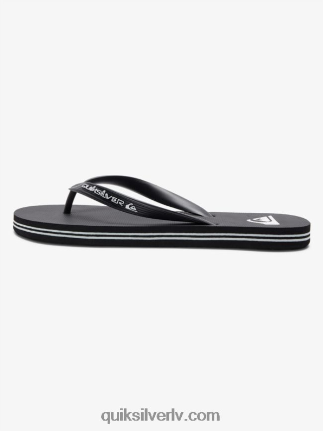 vīriešiem Quiksilver molokai core flip-flops melns 88064R592