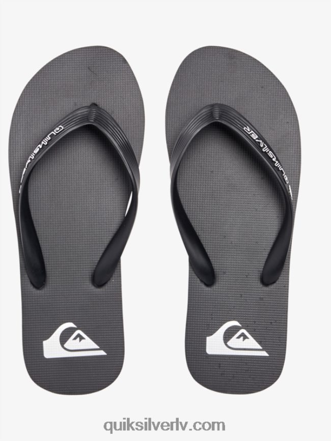 vīriešiem Quiksilver molokai core flip-flops melns 88064R592