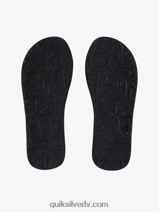 vīriešiem Quiksilver molokai core flip-flops melns 88064R592