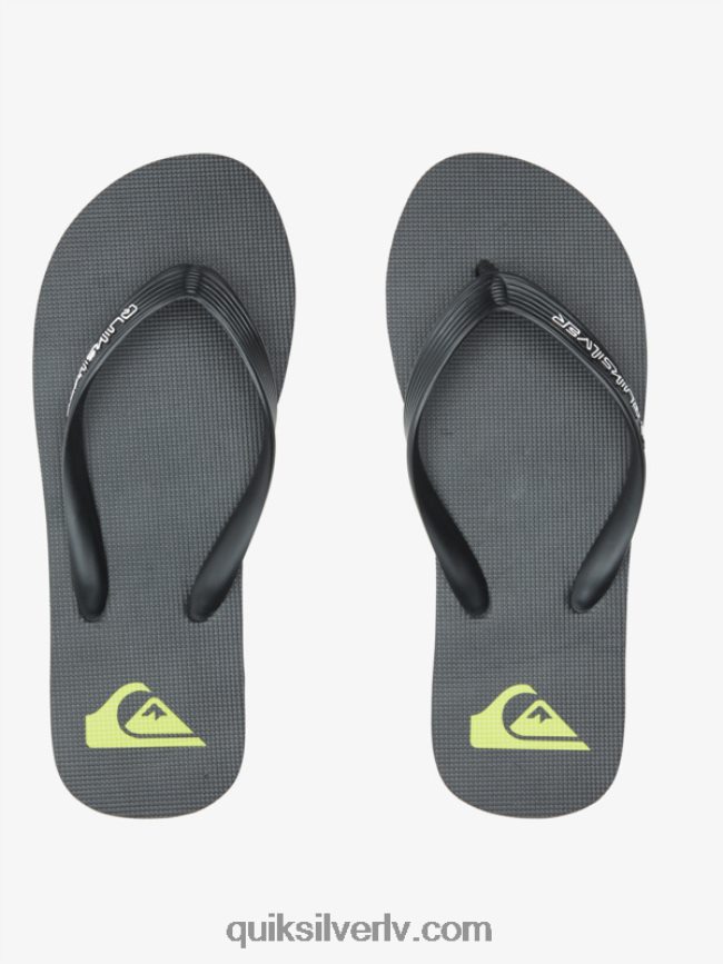 vīriešiem Quiksilver molokai core flip-flops melns 88064R595
