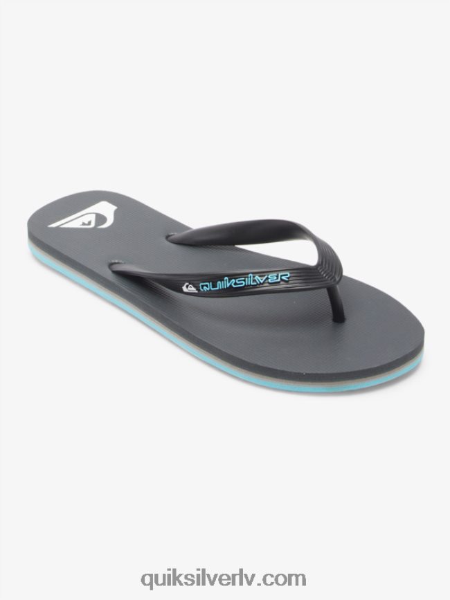 vīriešiem Quiksilver molokai core flip-flops pelēks 4 88064R594