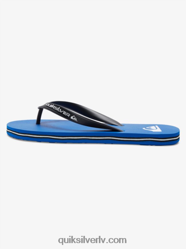 vīriešiem Quiksilver molokai core flip-flops zils 1 88064R593