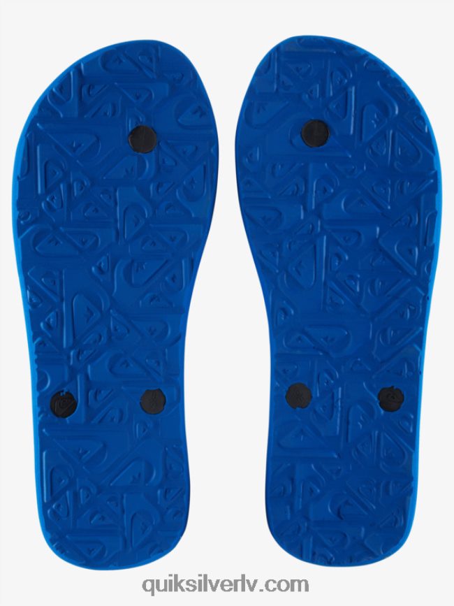 vīriešiem Quiksilver molokai core flip-flops zils 1 88064R593
