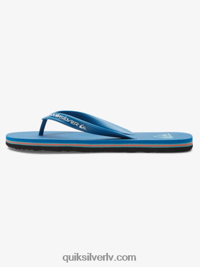 vīriešiem Quiksilver molokai core flip-flops zils 2 88064R596