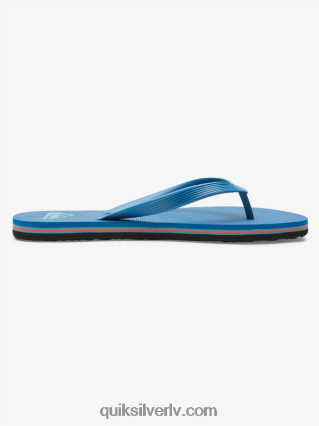 vīriešiem Quiksilver molokai core flip-flops zils 2 88064R596