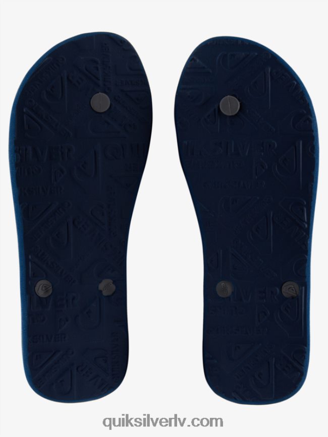 vīriešiem Quiksilver molokai flip-flops pelēks 3 88064R1592