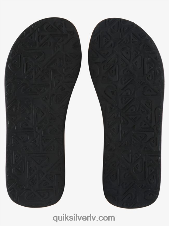 vīriešiem Quiksilver molokai layback sandales melns/oranžs/pelēks 88064R502