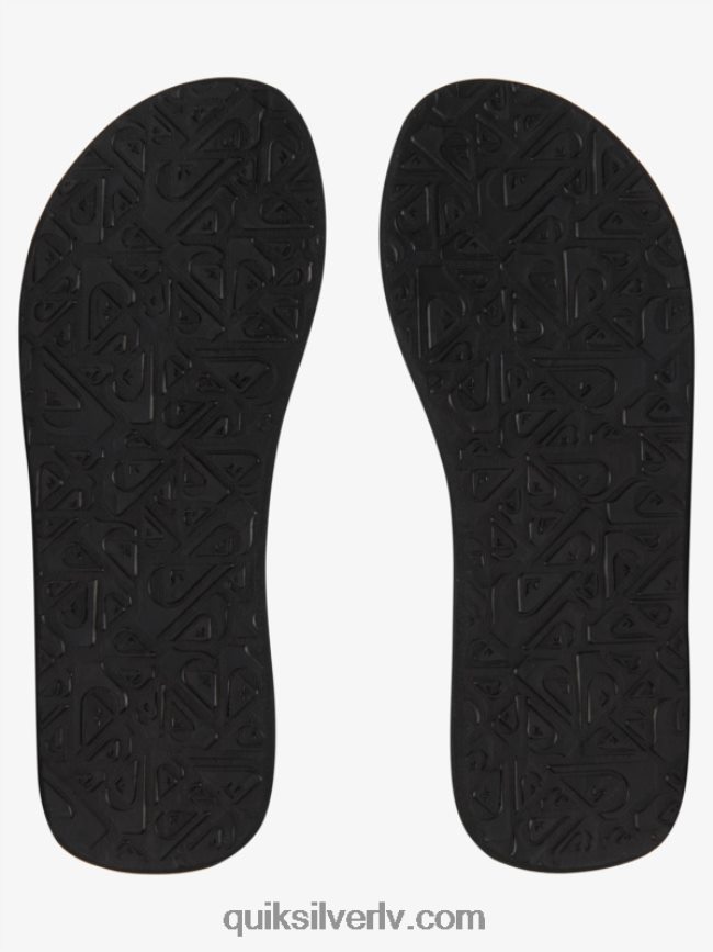 vīriešiem Quiksilver molokai layback sandales melns/zaļš/zils 88064R496