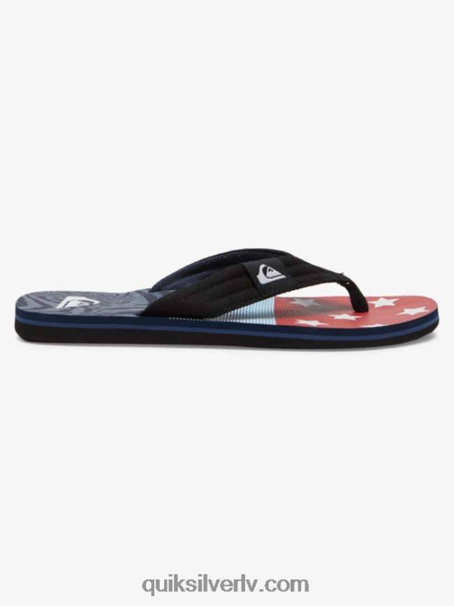 vīriešiem Quiksilver molokai layback sandales zils 1 88064R497