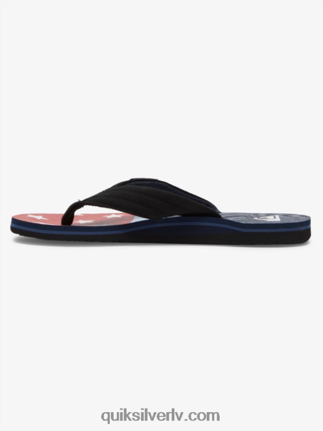 vīriešiem Quiksilver molokai layback sandales zils 1 88064R497