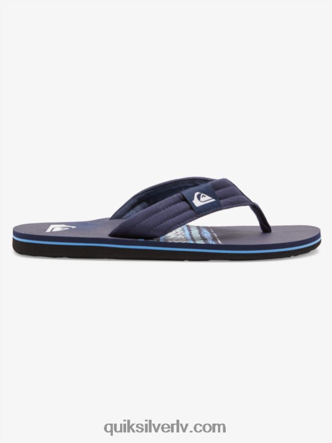 vīriešiem Quiksilver molokai layback sandales zils 2 88064R492