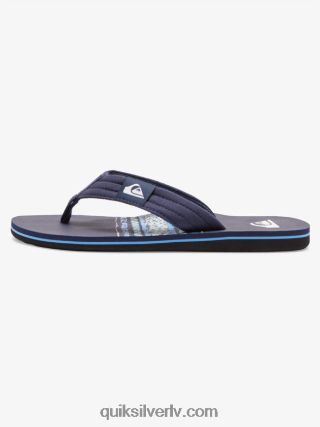 vīriešiem Quiksilver molokai layback sandales zils 2 88064R492