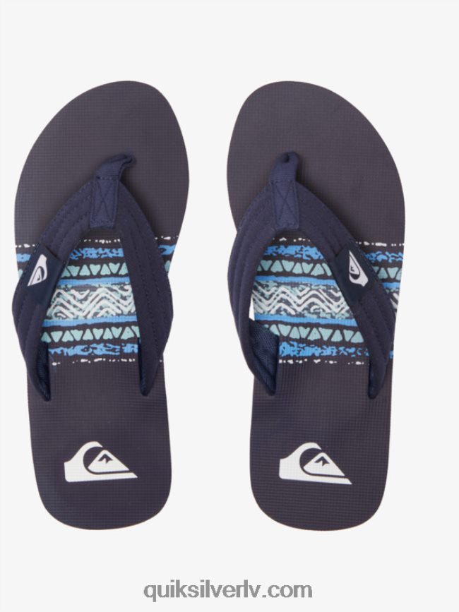 vīriešiem Quiksilver molokai layback sandales zils 2 88064R492