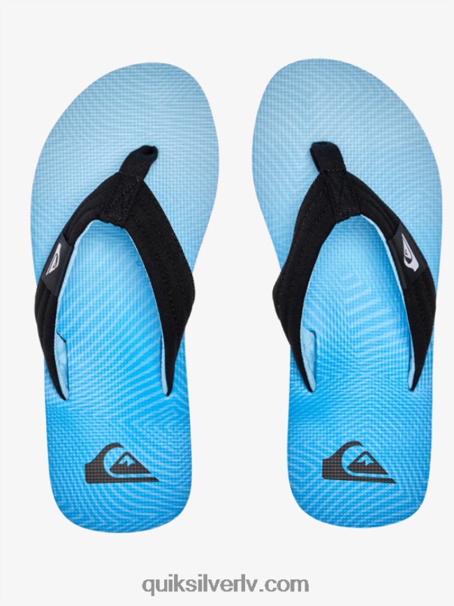 vīriešiem Quiksilver molokai layback sandales zils 8 88064R503