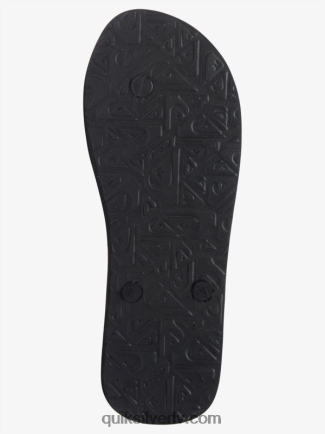 vīriešiem Quiksilver molokai mākslas flip-flops melns 88064R520