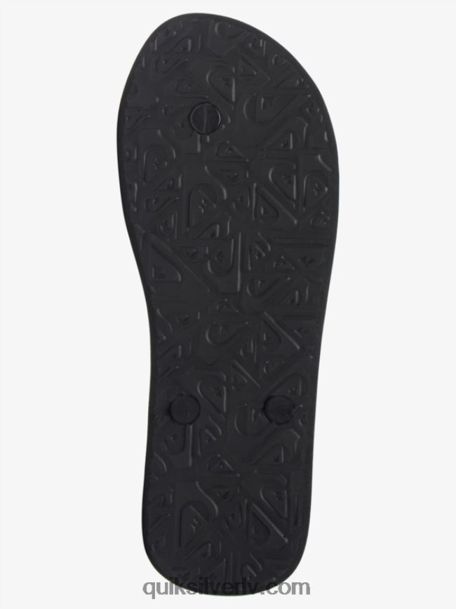 vīriešiem Quiksilver molokai mākslas flip-flops melns/rozā/zils 88064R514