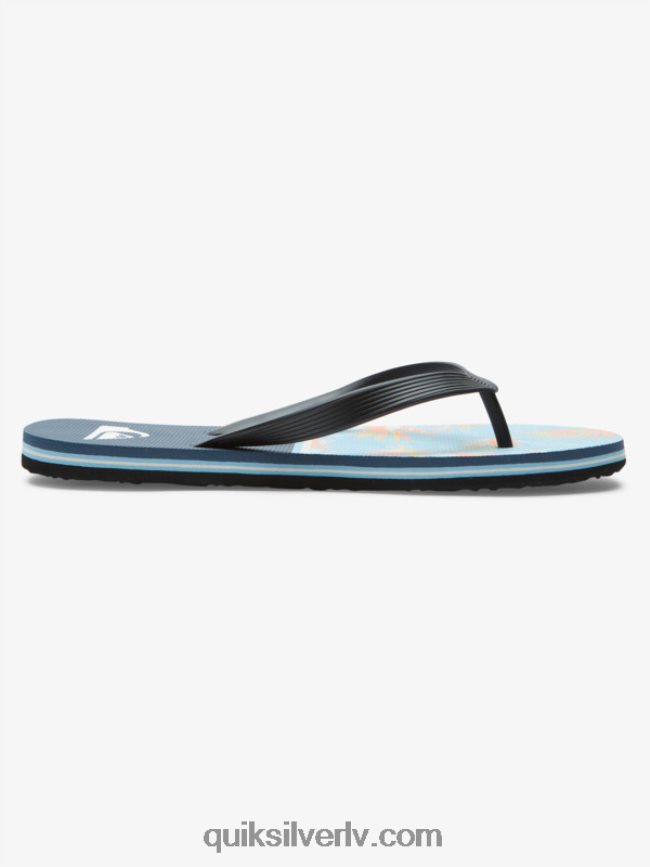 vīriešiem Quiksilver molokai nodaļas flip flops zils 1 88064R1638