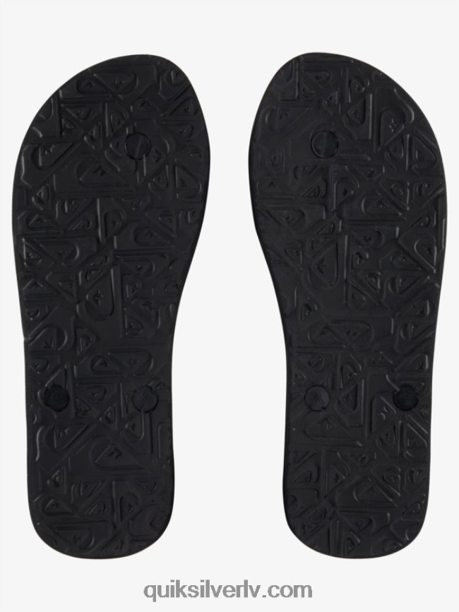 vīriešiem Quiksilver molokai paneļu flip-flops pelēks/melns/zils 88064R572