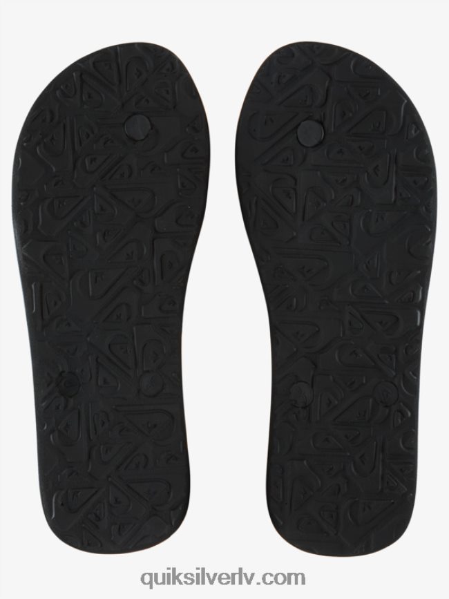 vīriešiem Quiksilver molokai paneļu flip-flops zils/pelēks 88064R573