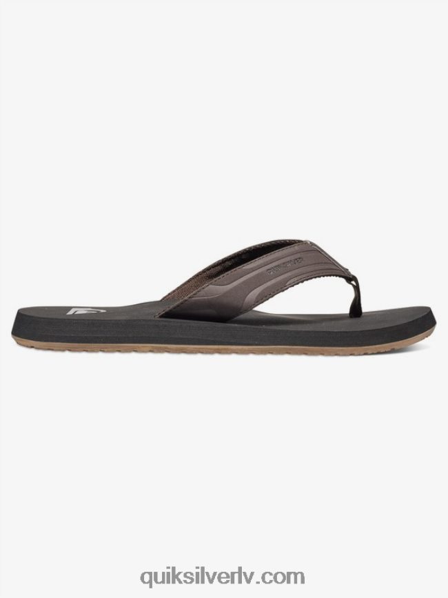vīriešiem Quiksilver pērtiķa atslēgas sandales brūns/melns 88064R1646