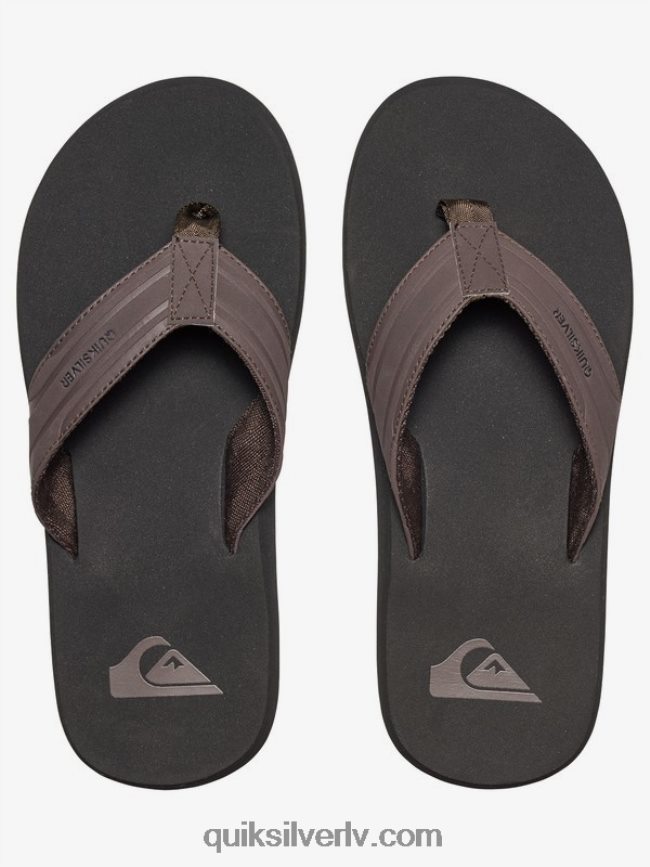 vīriešiem Quiksilver pērtiķa atslēgas sandales brūns/melns 88064R1646