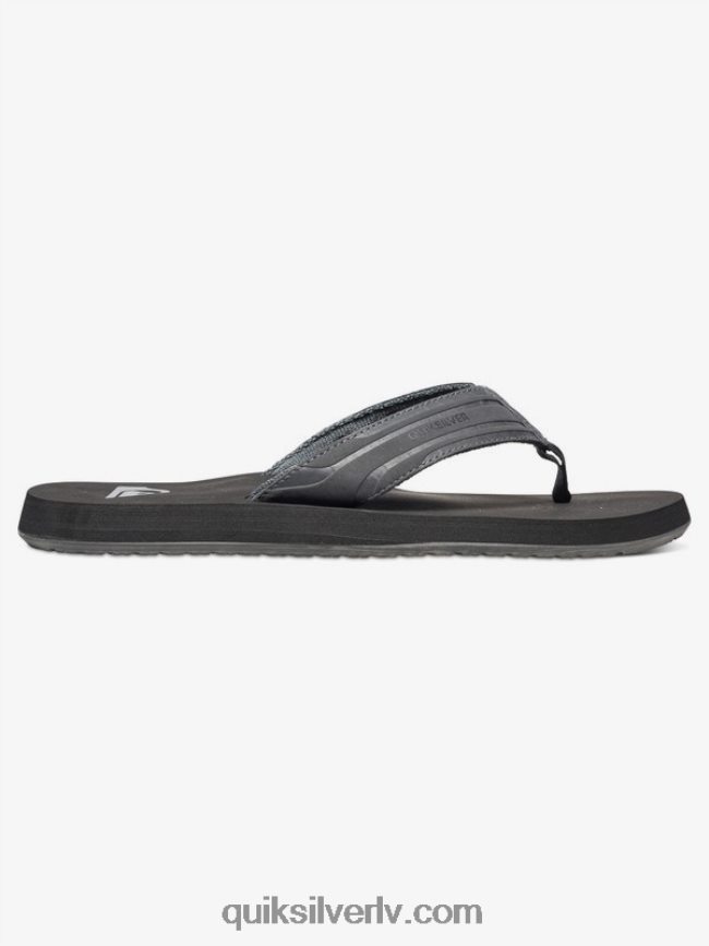 vīriešiem Quiksilver pērtiķa atslēgas sandales pelēks/melns 88064R1645
